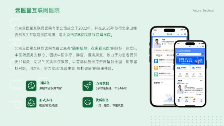 行業(yè)先鋒再創(chuàng)輝煌——北京云醫(yī)堂互聯(lián)網(wǎng)醫(yī)院榮獲北京市互聯(lián)網(wǎng)診療質控中心I級榮譽(圖2)